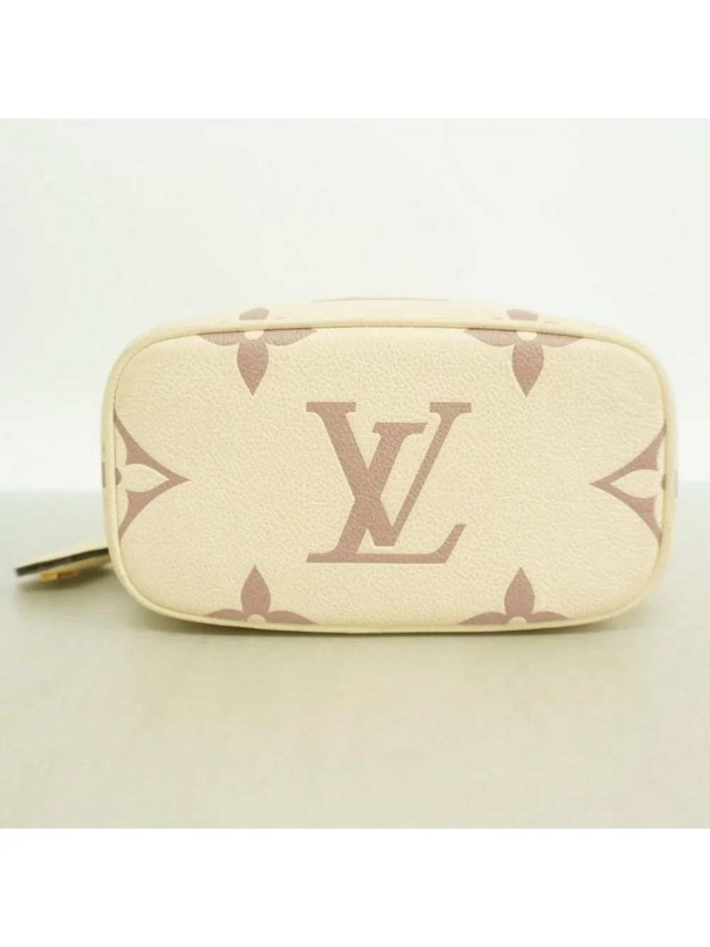 Louis Vuitton Vanity Bag Monogram Empreinte Bicolor PM Cream Bois Droz 2-Way